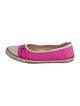 Longchamp Canvas Flats