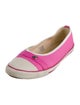 Longchamp Canvas Flats