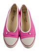 Longchamp Canvas Flats