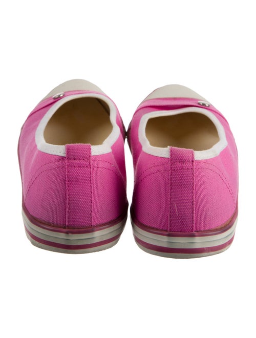 Longchamp Canvas Flats