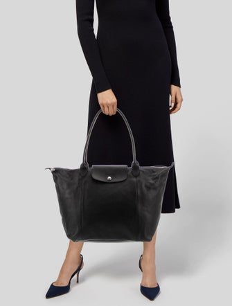 Longchamp Leather Tote