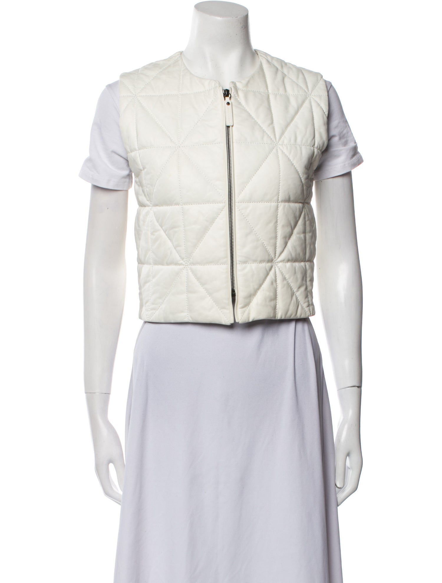 Longchamp Lamb Leather Vest