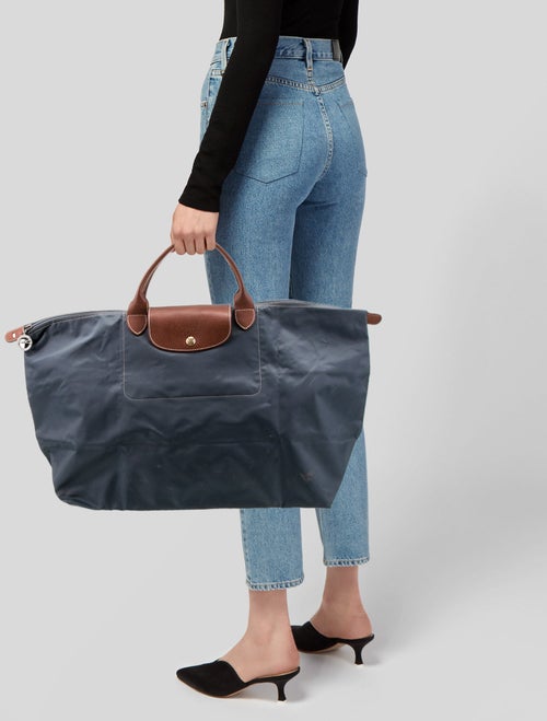 Longchamp Nylon Weekender Bag