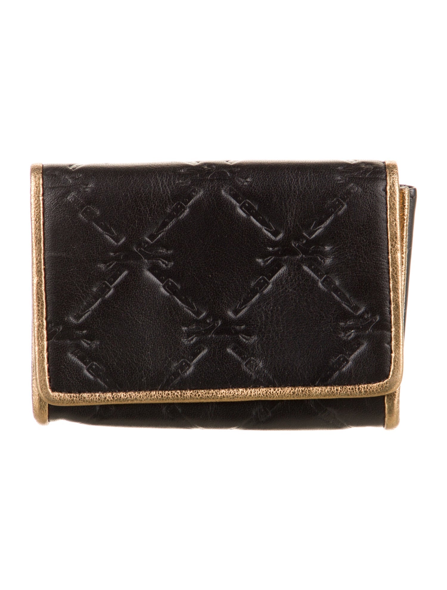 Longchamp Leather Printed Wallet