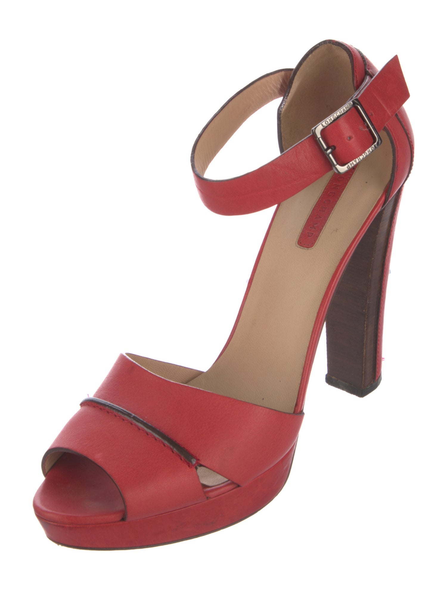 Longchamp Leather Sandals