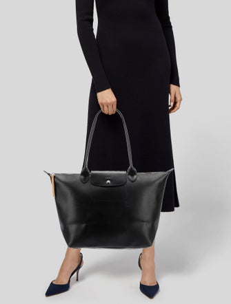Longchamp Leather Tote