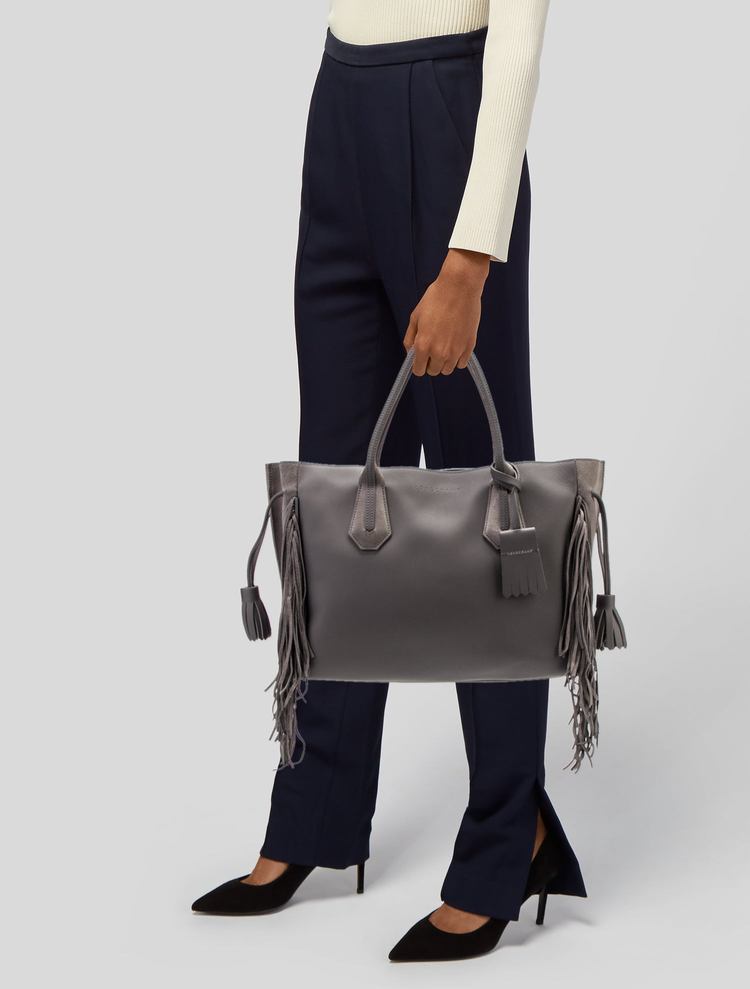 Longchamp Leather Tote