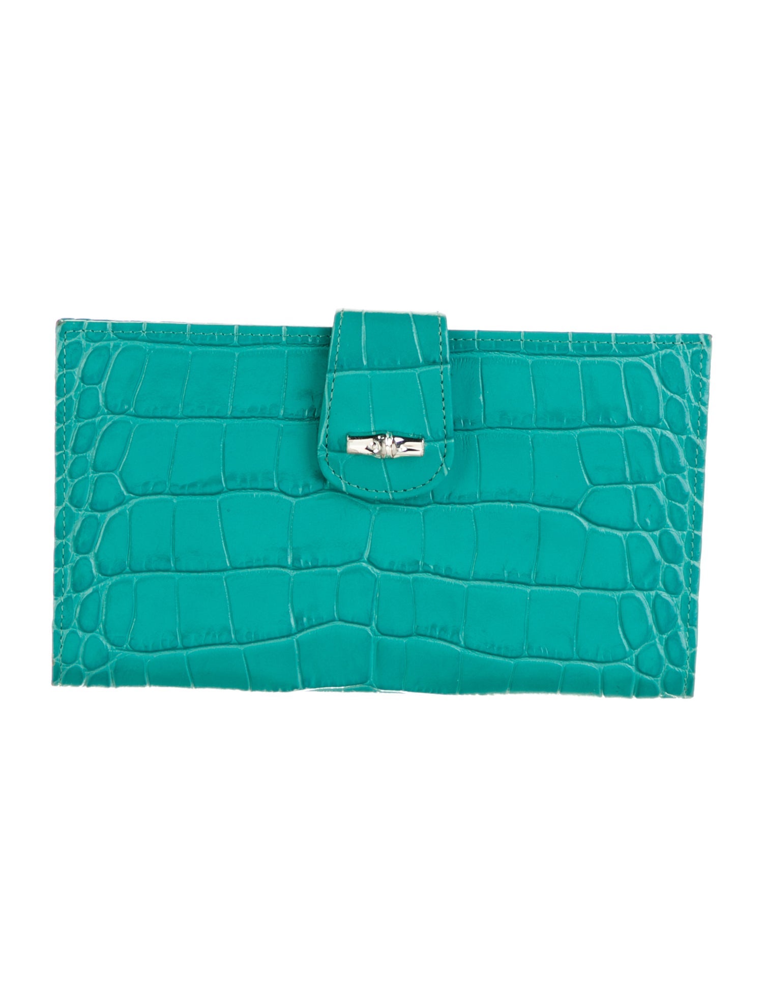 Longchamp Crocodile French Purse