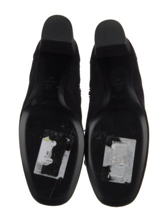 Longchamp Suede Lace-Up Boots