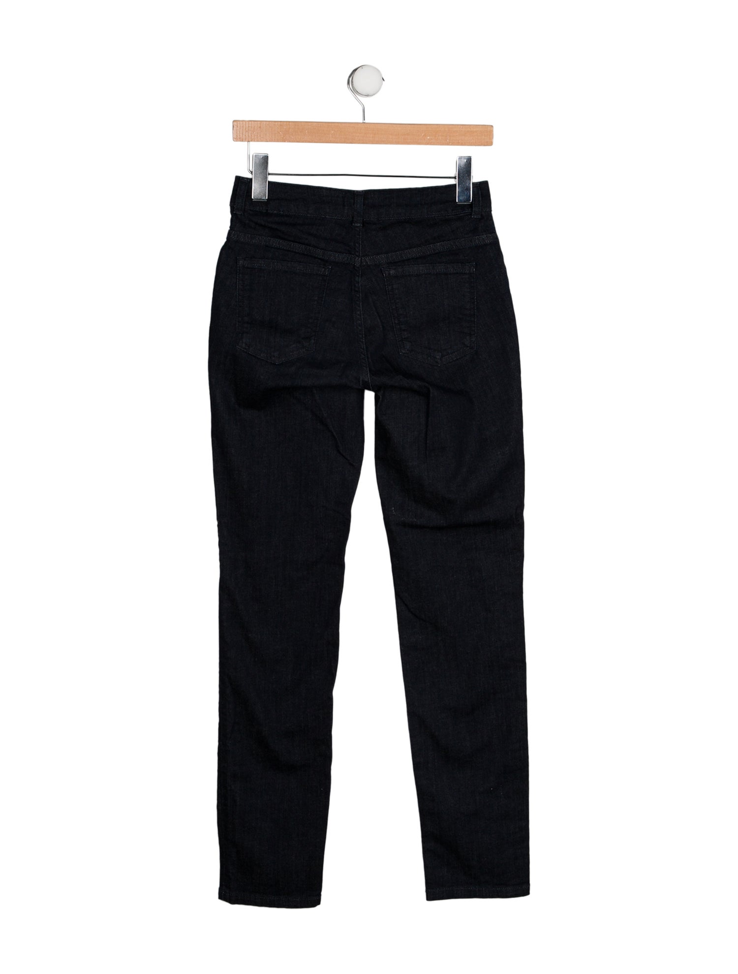 Longchamp Mid-Rise Straight Leg Jeans