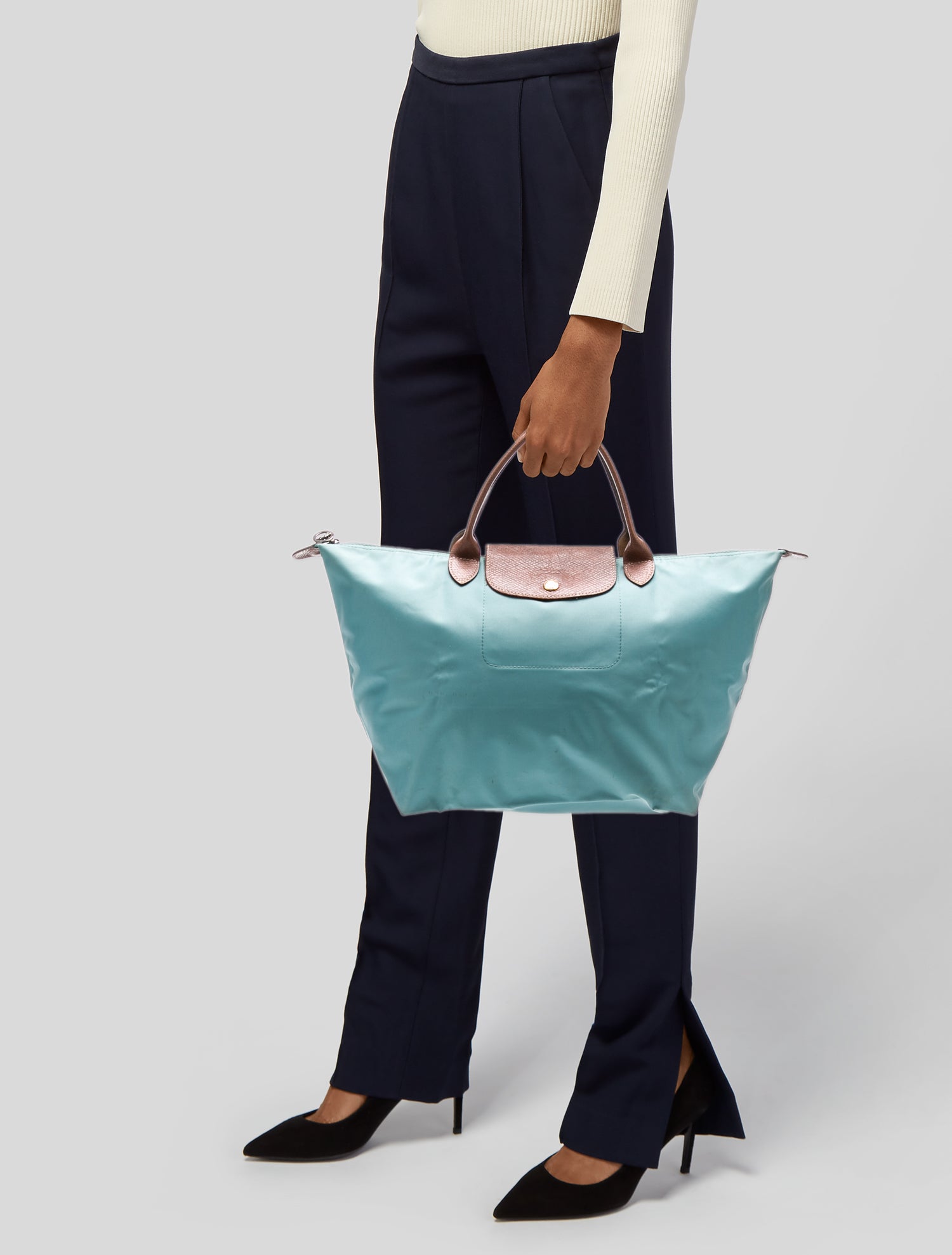 Longchamp Nylon Weekender Bag