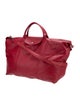 Longchamp Leather Weekender Bag