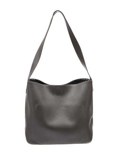 Longchamp Leather Bucket Bag