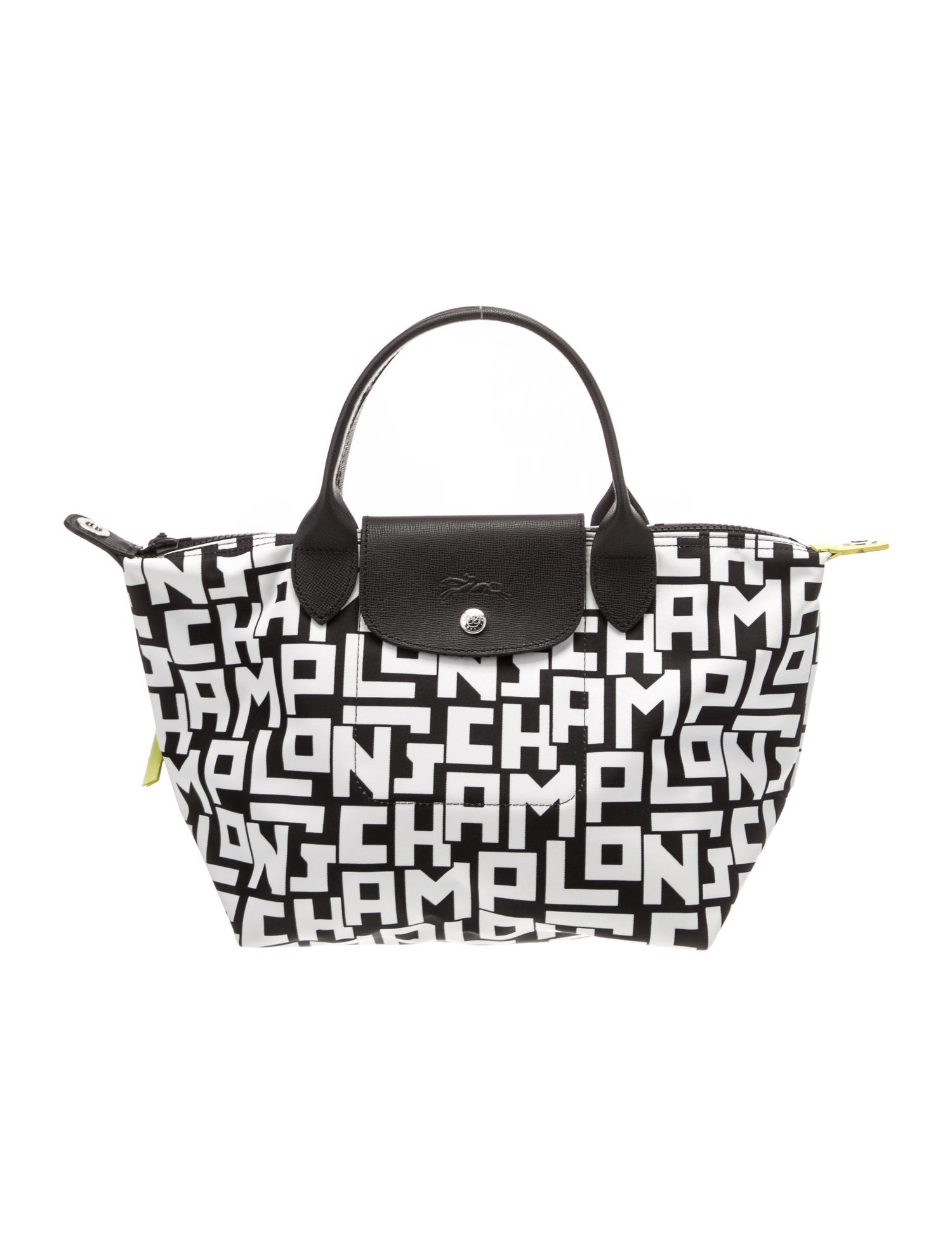 Longchamp Nylon Top Handle Bag