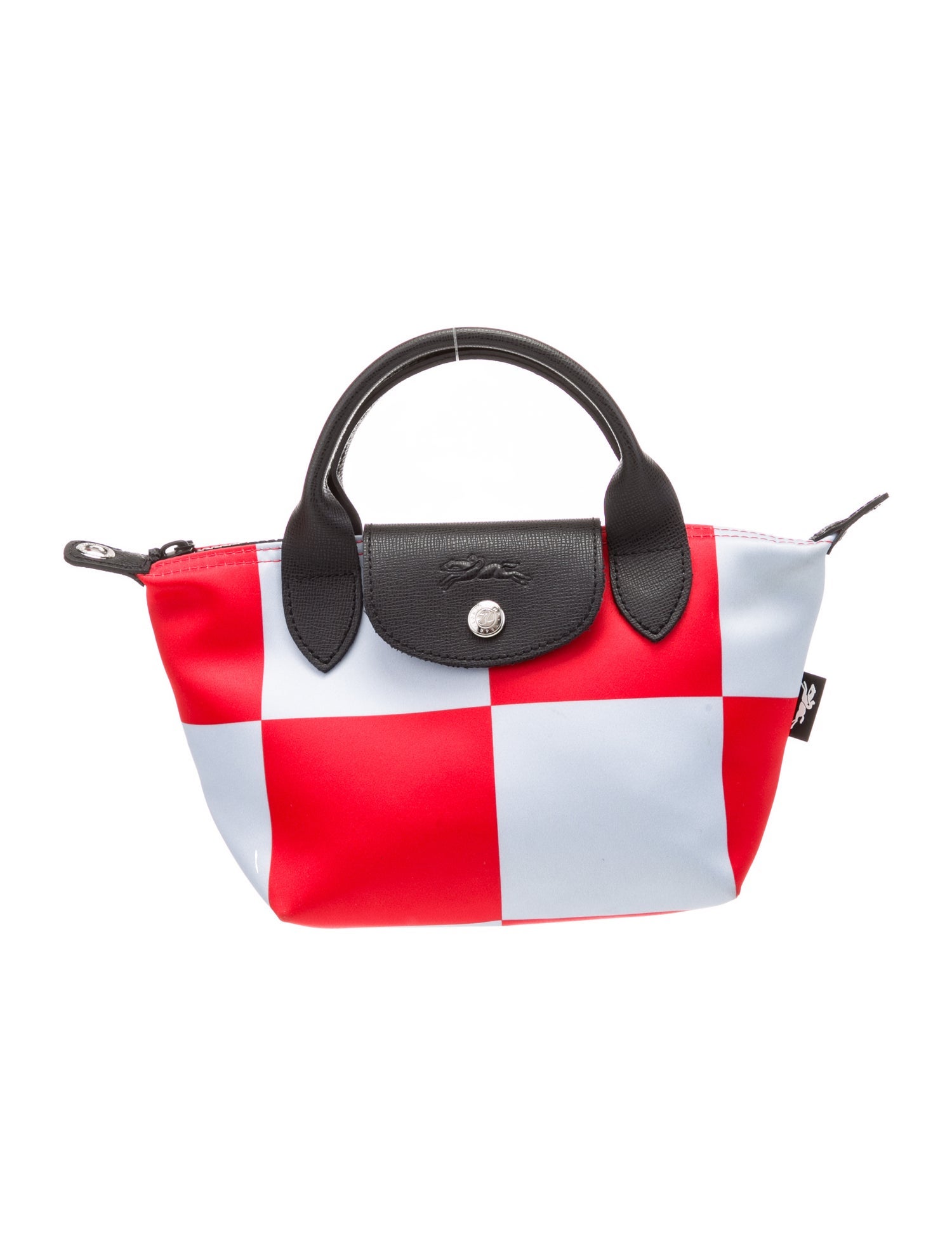 Longchamp Satin Top Handle Bag