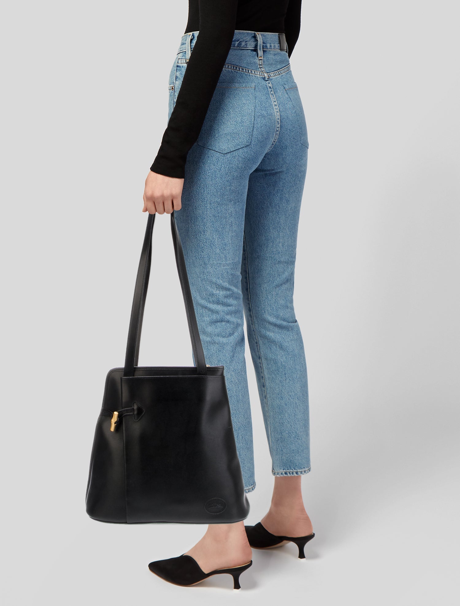 Longchamp Leather Shoulder Bag