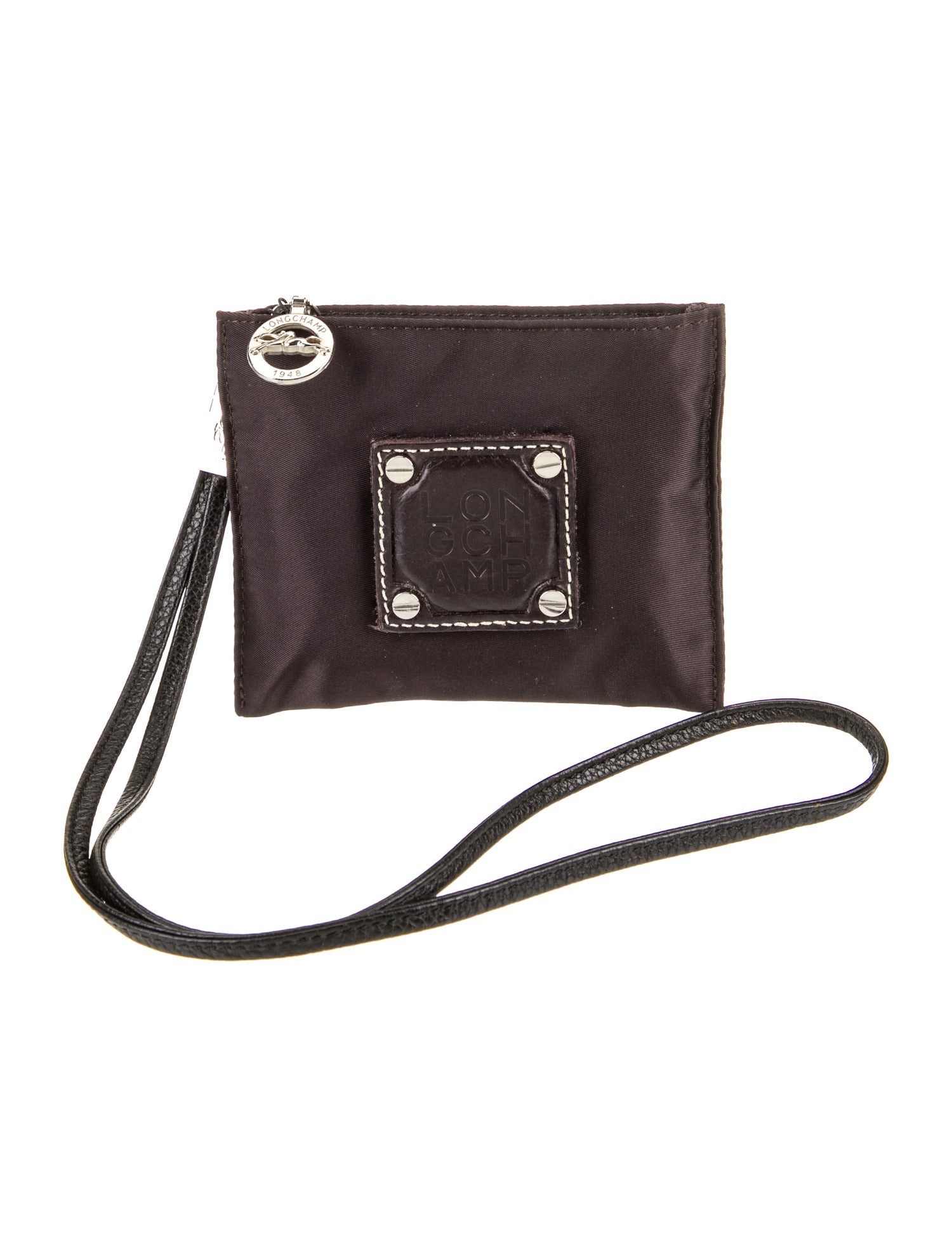 Longchamp Nylon Printed Wristlet