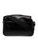 Longchamp Patent Leather Messenger Bag