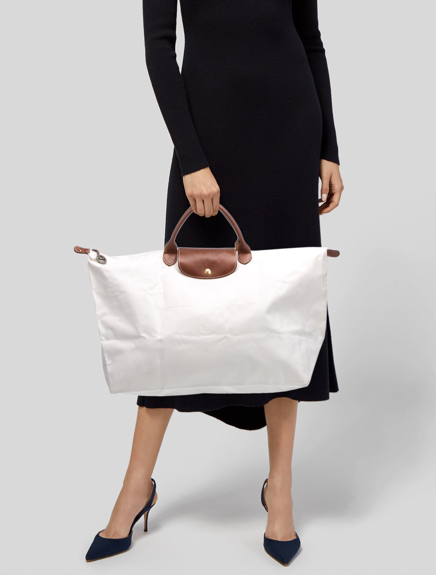 Longchamp Nylon Weekender Bag