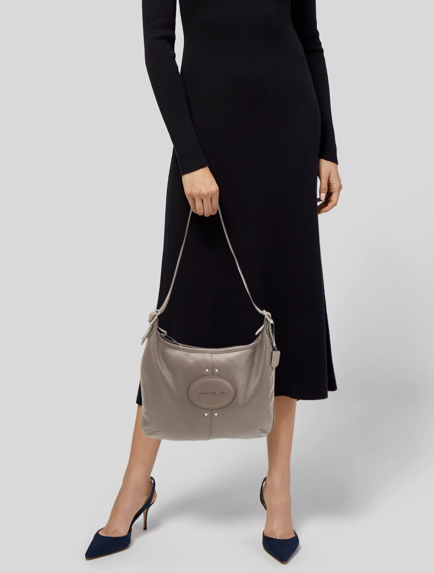 Longchamp Leather Shoulder Bag