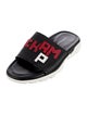 Longchamp Leather Slides