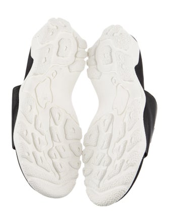 Longchamp Leather Slides