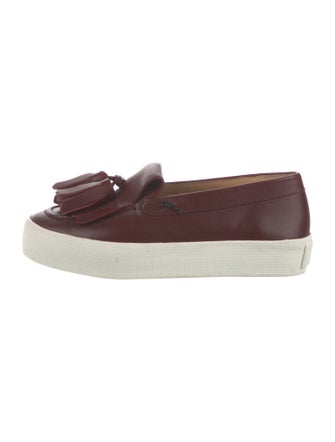 Longchamp Leather Loafers