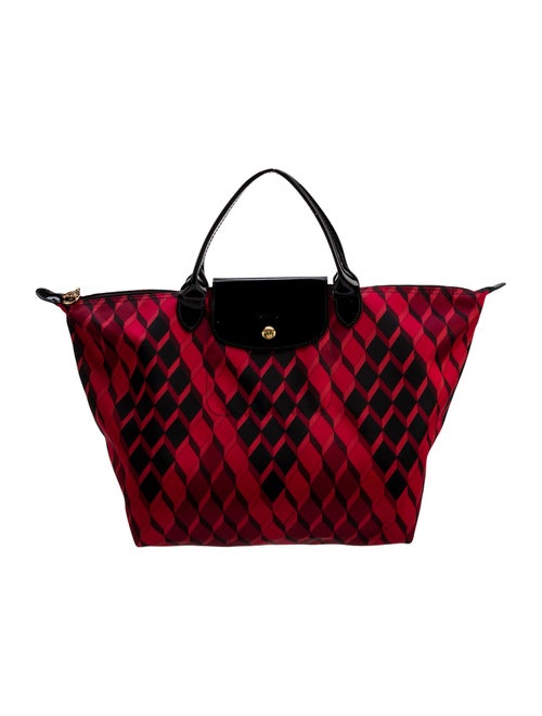 Longchamp Nylon Top Handle Bag