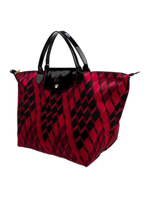 Longchamp Nylon Top Handle Bag