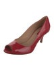Longchamp Patent Leather Pumps