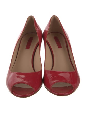 Longchamp Patent Leather Pumps