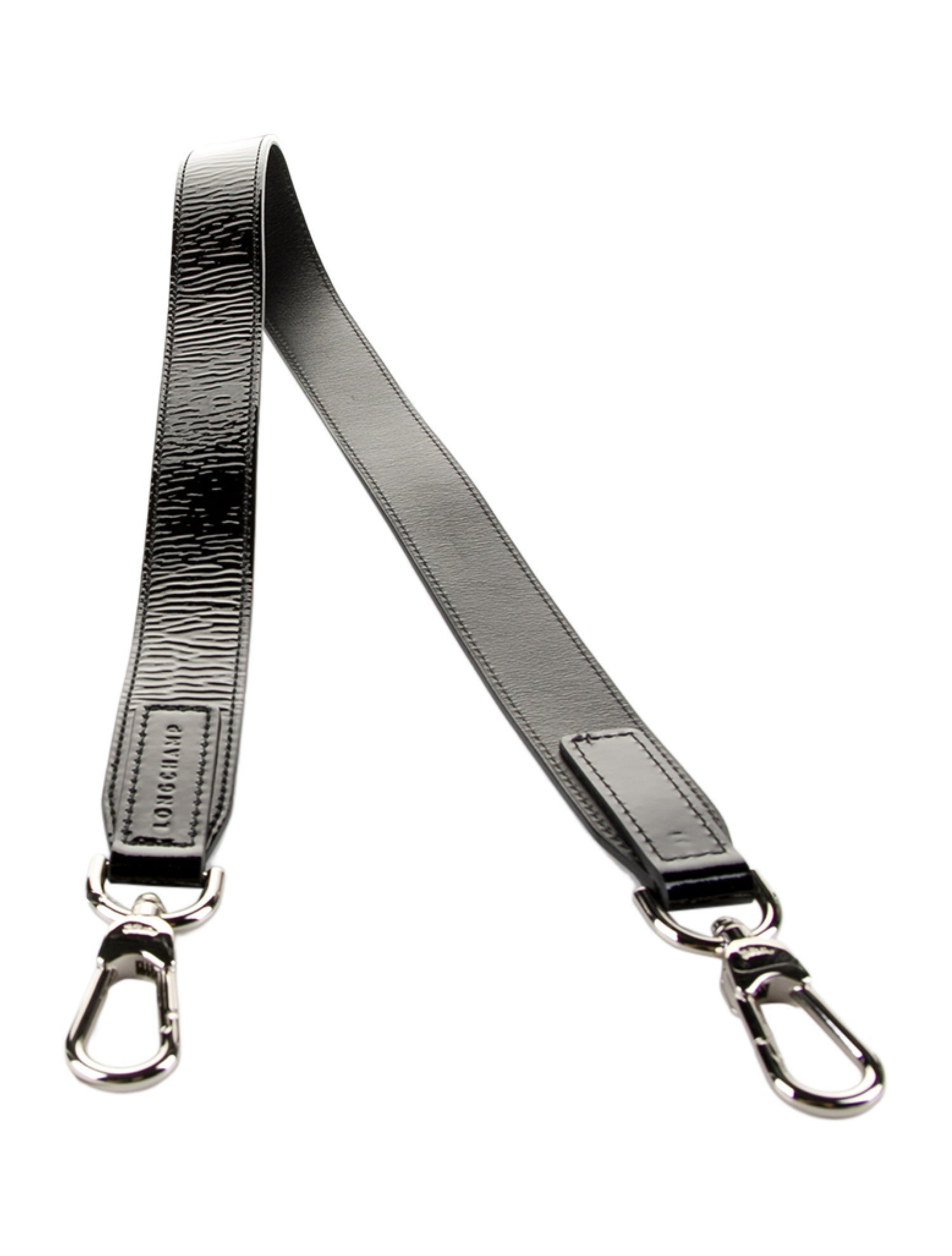 Longchamp Patent Leather Bag Strap