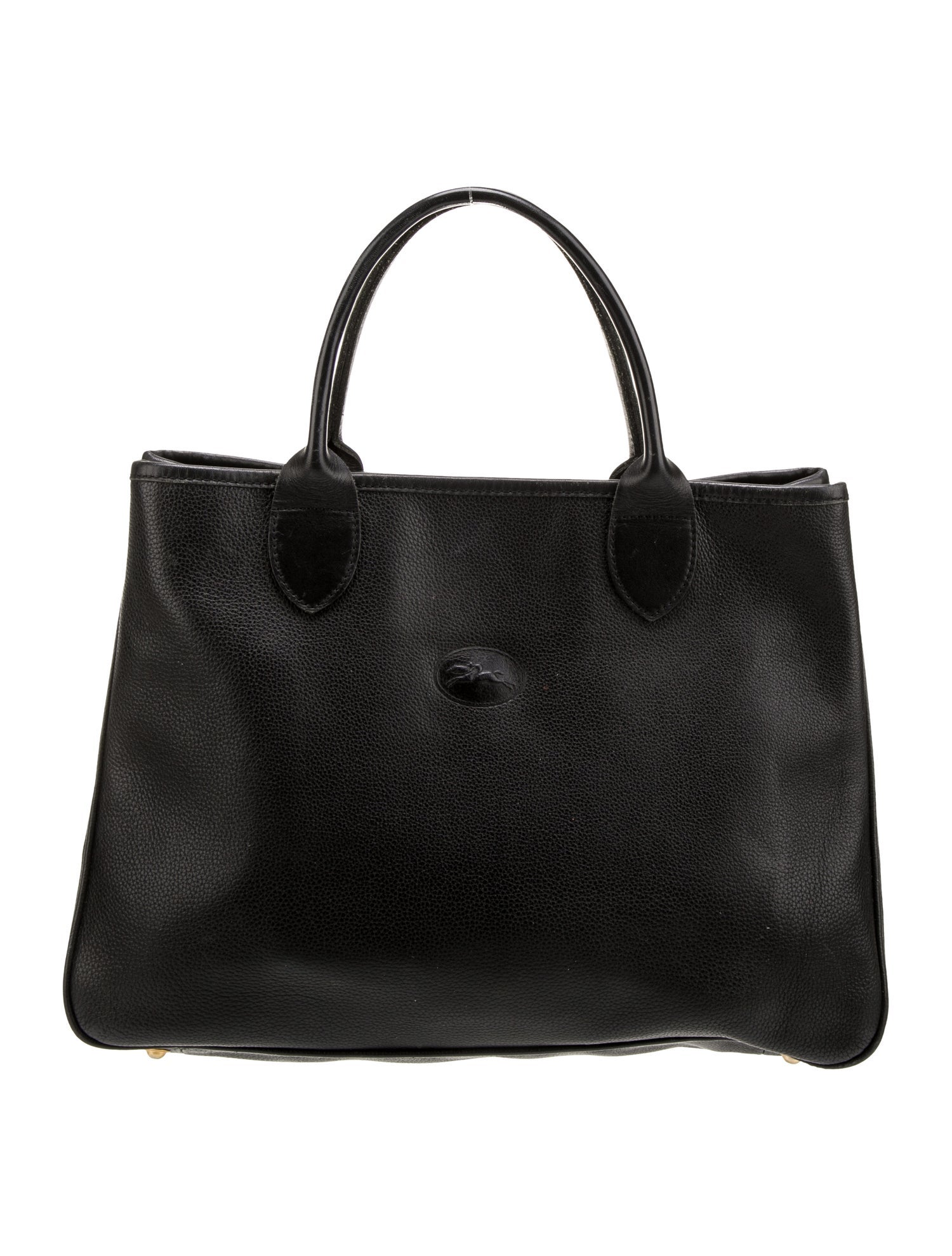 Longchamp Leather Top Handle Bag