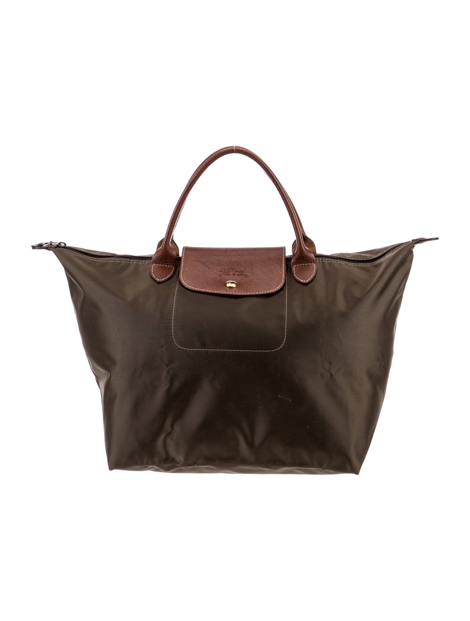 Longchamp Nylon Top Handle Bag