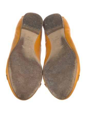 Longchamp Leather Ballet Flats