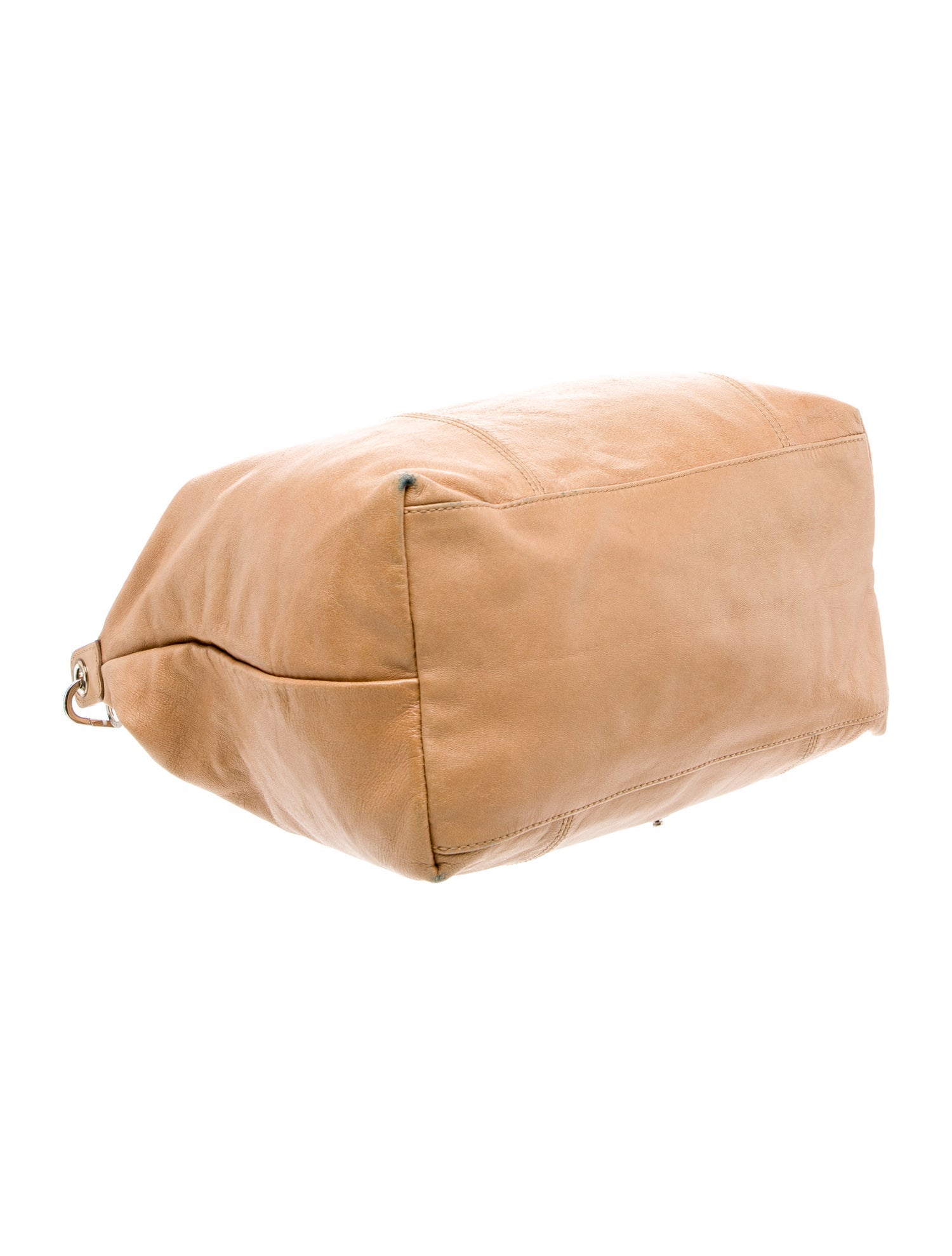 Longchamp Leather Top Handle Bag