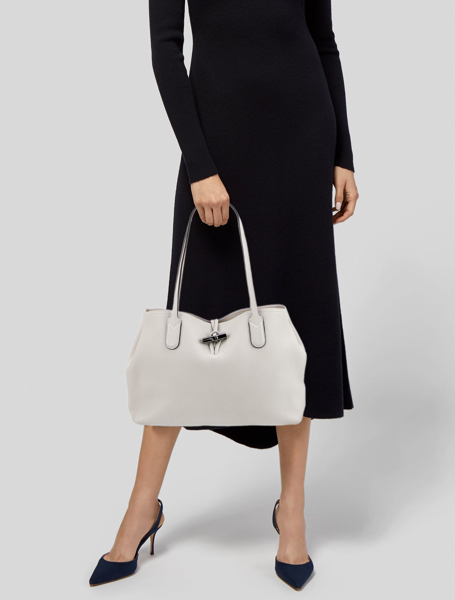 Longchamp Leather Tote