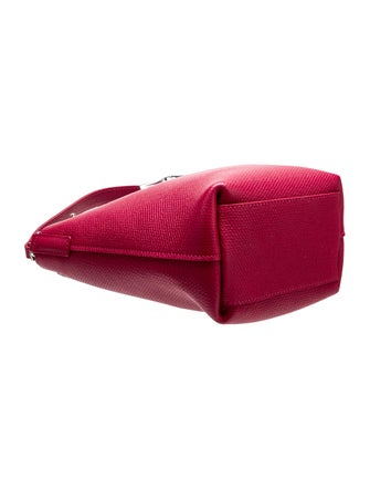 Longchamp Leather Bucket Bag