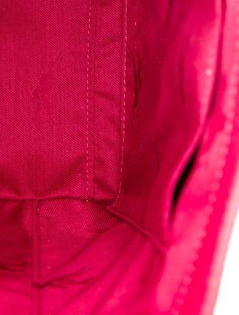 Longchamp Leather Bucket Bag