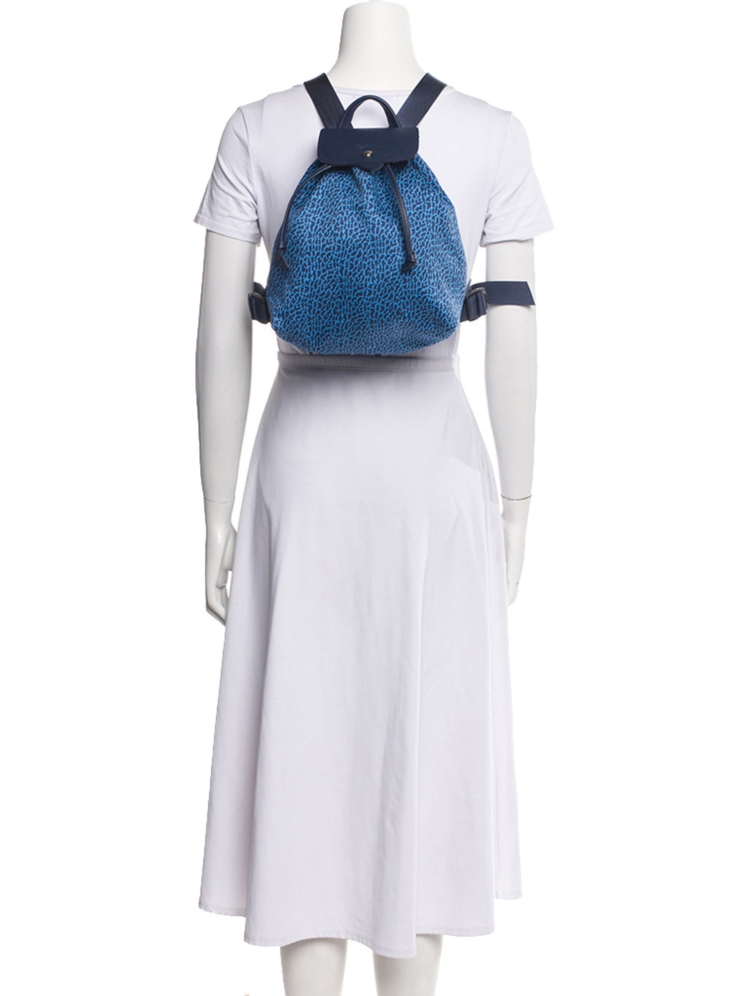 Longchamp Canvas Backpack