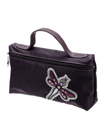 Longchamp Nylon Top Handle Bag