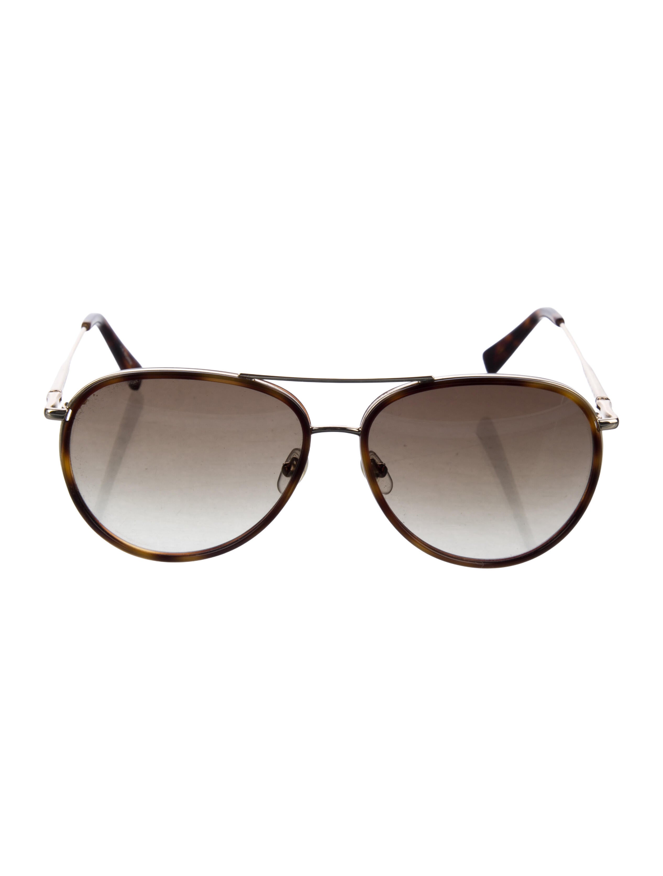 Longchamp Aviator Gradient Sunglasses