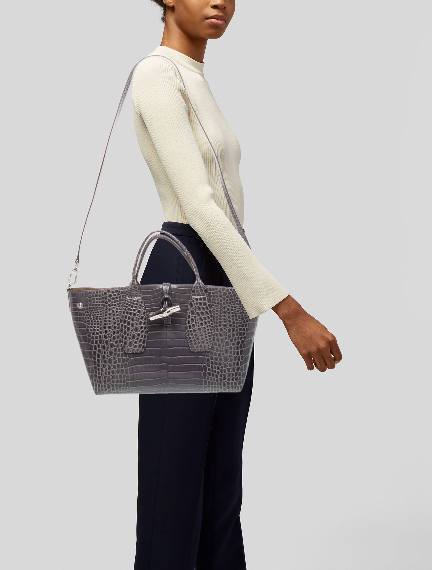 Longchamp Leather Crossbody Bag