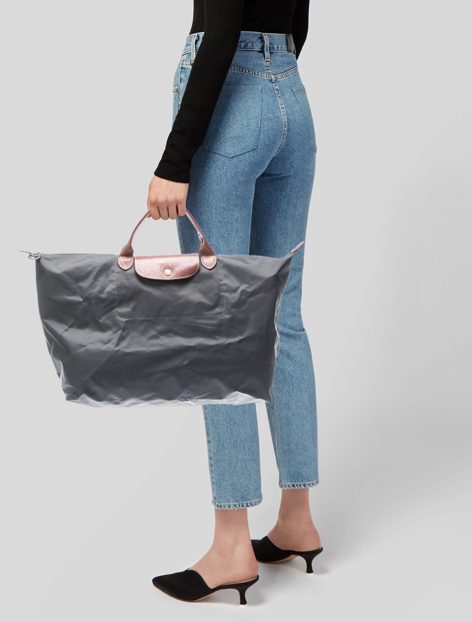 Longchamp Nylon Weekender Bag