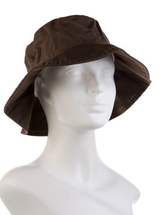 Longchamp Nylon Bucket Hat