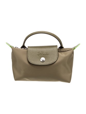 Longchamp Nylon Top Handle Bag