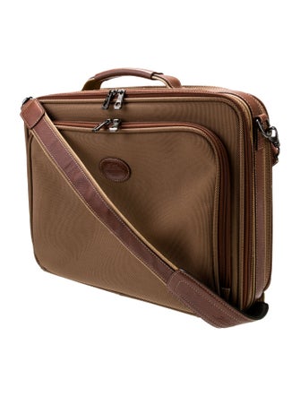 Longchamp Canvas Briefcase