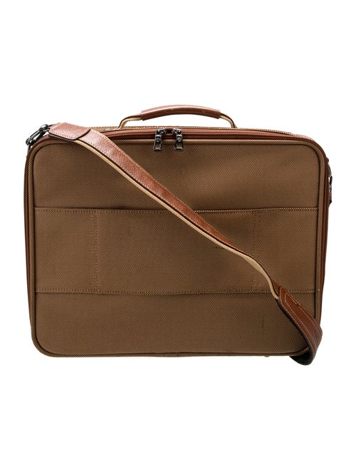 Longchamp Canvas Briefcase
