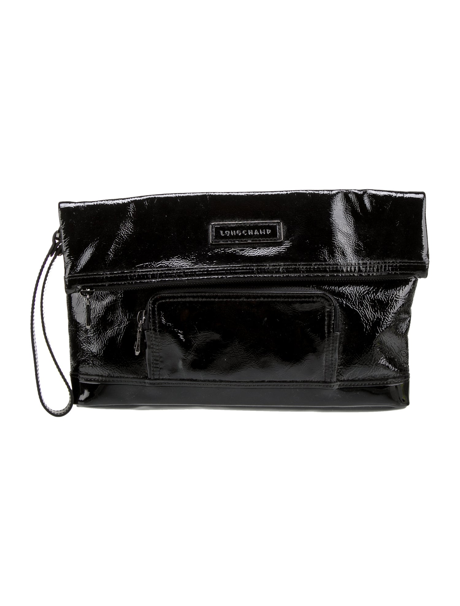 Longchamp Patent Leather Clutch