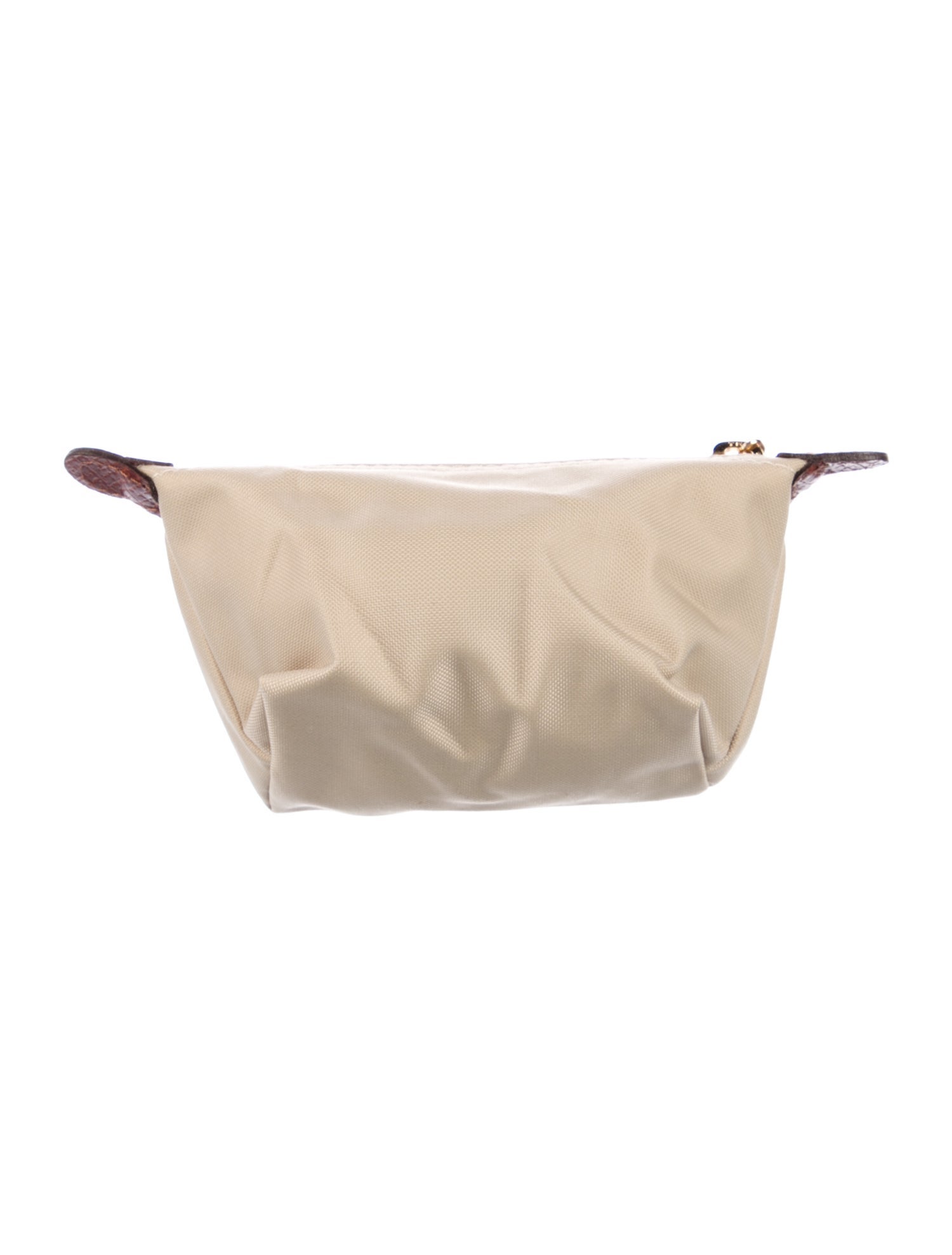 Longchamp Nylon Colorblock Pattern Wallet